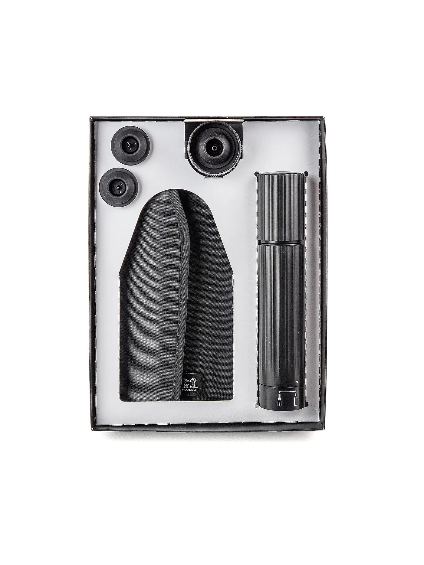 PEUGEOT | Set 2 tlg. Vakuumpumpe Duo/Frizz FRESH N PRESERVE schwarz | 